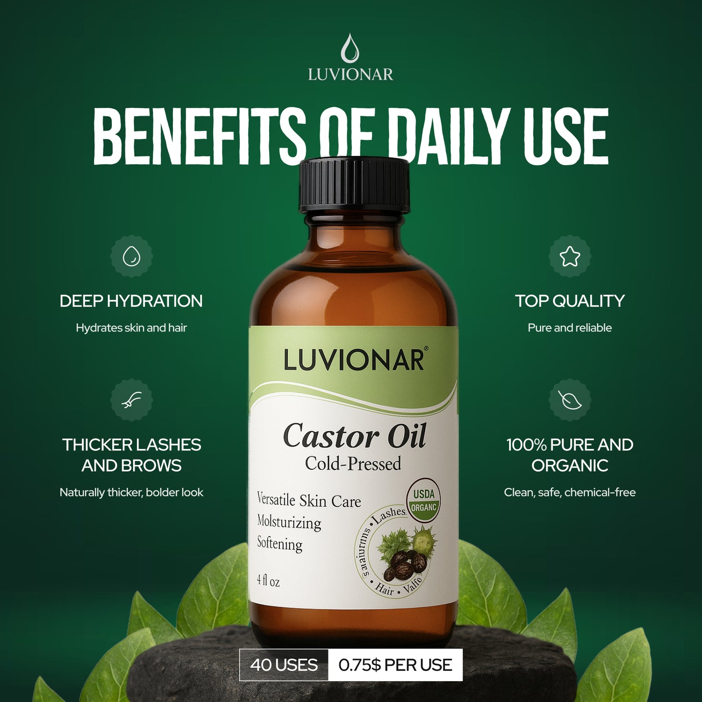 Luvionar™ Pure Castor Oil